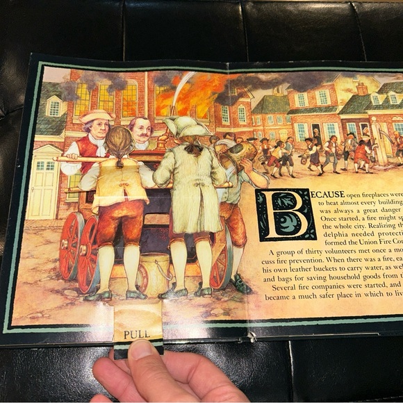 The Remarkable Mr. Franklin A Hallmark  Pop Up Book Hardcover - Picture 7 of 14